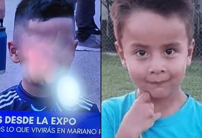 Descartaron que el niño filmado en la Expo de Paraguay sea Loan Peña