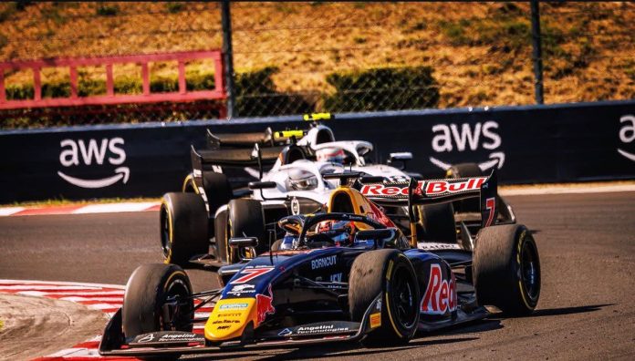 La brillante largada y remontada del argentino Nicolás Varrone en el GP de Hungría de la Fórmula 2