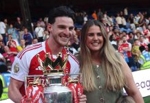 La historia de amor de Declan Rice y la encendida defensa a su novia ante el acoso por su aspecto físico