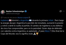 La sentencia de una leyenda de Alemania al analizar la caída de Inglaterra: el festejo con la hinchada argentina que se volvió viral