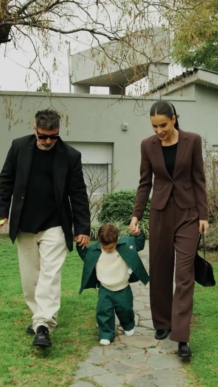 Pocho Lavezzi celebró los 2 años de su hijo con una puesta rural y animales reales: el campeón del mundo que dijo presente