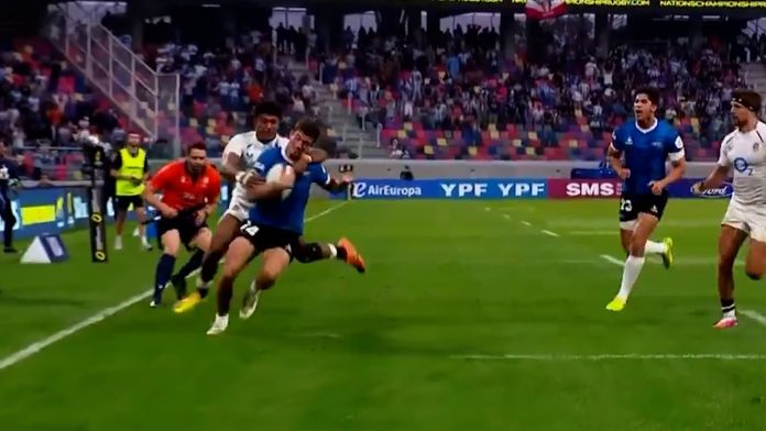 Polémica por el try anulado a Los Pumas tras cuatro minutos de revisión en la última jugada ante Inglaterra: “Me voy a guardar cosas”