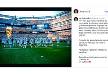 “Prometo dar todo para traer esta Copa de vuelta a Argentina”: el juramento de Nico Paz tras perder la final del Mundial