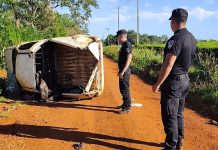 Un hombre manejaba alcoholizado con sus hijos en Misiones y volcó: uno de los menores murió y el otro está en estado crítico