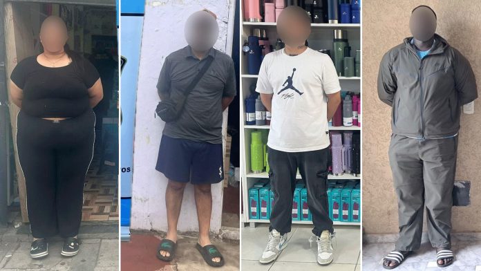 Cuatro detenidos en San Miguel por venta de termos truchos: hallaron más de $100 millones en mercadería