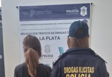 Detuvieron en La Plata a una mujer oriunda de Neuquén acusada de vender drogas sintéticas
