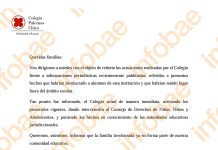 El comunicado del colegio Palermo Chico sobre el caso del empresario acusado de abusar de los compañeros de su hijo