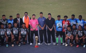 El video del incómodo momento que vivió Lionel Messi en India: la tensa reacción de Rodrigo De Paul con un hombre