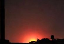 Las imágenes del corte de luz masivo en la previa de Año Nuevo: la explosión en una subestación y toda una ciudad a oscuras