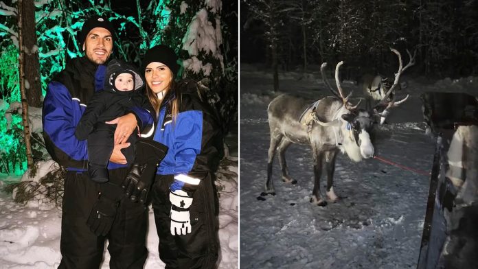 Las vacaciones de Leandro Paredes y su familia en el “hogar de Papá Noel”: la parada en Roma que ilusiona a los hinchas de Boca