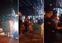 Un joven de 19 años se trepó borracho a un andamio en Mendoza y tuvieron que rescatarlo los bomberos