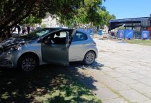 Video: así fue el accidente del conductor que chocó contra un local de comida y luego murió de un paro cardíaco