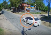 Arrastró por más de cinco cuadras a un ladrón que intentó robarle el auto en La Matanza