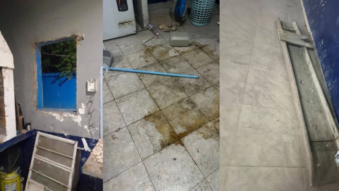 Delincuentes asaltaron un club de Ensenada, destrozaron el lugar y se llevaron hasta las pelotas de fútbol