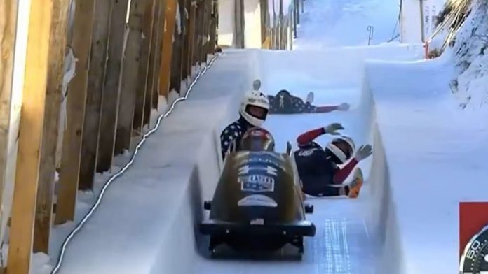 “Desastre absoluto”: el espeluznante accidente del equipo de bobsleigh de Estados Unidos que preocupó al deporte