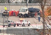 El accidente que sufrió Red Bull durante el segundo día de pruebas de la Fórmula 1: sacaron el coche en grúa