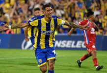 El gol de penal de Ángel Di María que no alcanzó para el triunfo de Rosario Central en el debut en el Apertura