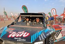 El matrimonio cordobés ganó la etapa del Rally Dakar y da pelea en la defensa del título