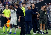 Lo que no se vio de la tensa discusión entre Simeone y Vinícius: la áspera intervención de Xabi Alonso