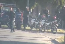 Máxima tensión en Córdoba: arrojaron una granada a la Policía en medio de un operativo