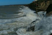 Preocupación en la costa patagónica por mareas extraordinarias en Las Grutas: qué altura alcanzaría la pleamar