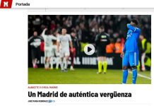 “Ridículo histórico” y “vergüenza”: las repercusiones de la eliminación del Real Madrid de la Copa del Rey, con dardos a Mastantuono