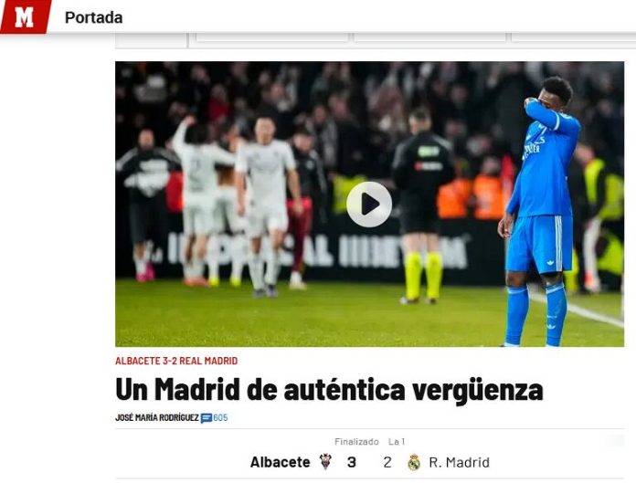 “Ridículo histórico” y “vergüenza”: las repercusiones de la eliminación del Real Madrid de la Copa del Rey, con dardos a Mastantuono