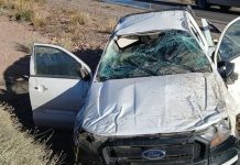 Ruta 51: un hombre chocó su camioneta contra trabajadores petroleros, intentó fugarse y desató una persecución