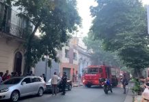 Se incendió un edificio en Monserrat y tuvieron que evacuar a 70 personas: hubo tres atenciones urgentes