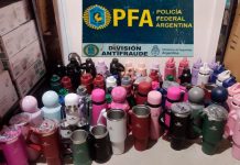 Secuestraron vasos, termos, mates y botellas falsos de una marca top: por qué son riesgosos para la salud