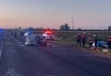 Tragedia en Gualeguaychú: tres muertos y varios heridos de gravedad tras un choque frontal sobre la Ruta Provincial 20