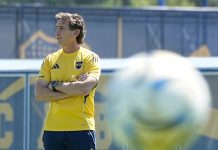 Úbeda pateó el tablero en la primera práctica de fútbol de Boca: cambio de esquema y dos sorpresas en el once titular