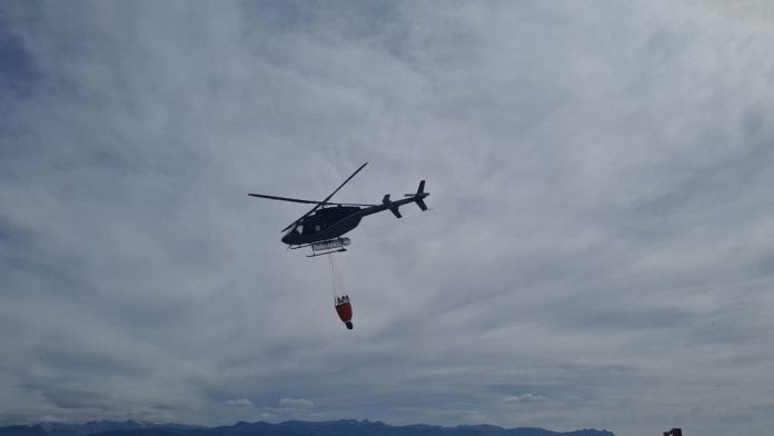 Un nuevo incendio se desató en Bariloche y avanzó sobre zonas pobladas