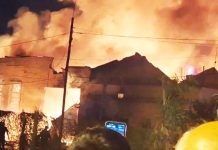 Video: así fue el momento de la explosión en una fábrica de San Fernando que desató un voraz incendio