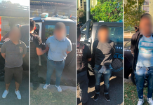 Así fue la persecución que culminó en Villa Soldati con cuatro detenidos que circulaban en un auto robado