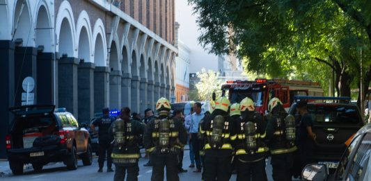 Cómo fue la explosión del paquete en la Escuela Superior de Gendarmería