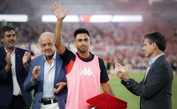 El debate que generó la celebración del Pity Martínez tras el triunfo de Tigre ante River