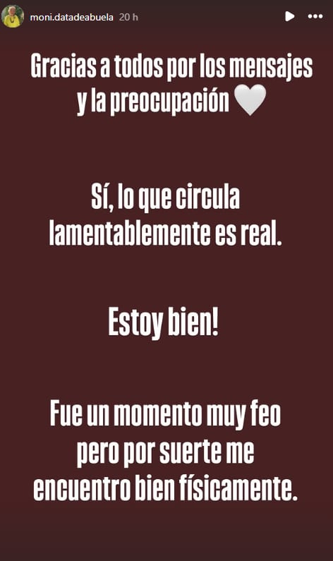 El mensaje de la abuela influencer a sus seguidores tras el violento asalto que sufrió en su casa