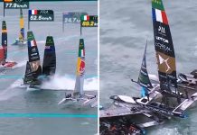 El video del “aterrador” choque entre dos embarcaciones a casi 80km/h en plena competencia: dos tripulantes fueron hospitalizados