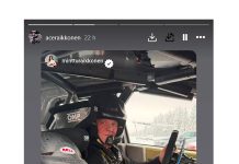 El video del hijo de 11 años de una leyenda de la Fórmula 1 manejando en la nieve que recorre el mundo