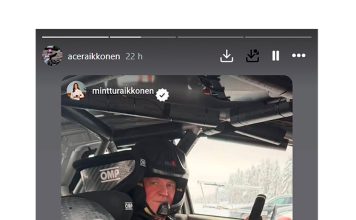 El video del hijo de 11 años de una leyenda de la Fórmula 1 manejando en la nieve que recorre el mundo