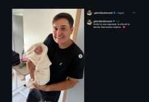 Gabriel Batistuta festejó la llegada de su segunda nieta a los 57 años: las fotos y su emotivo mensaje