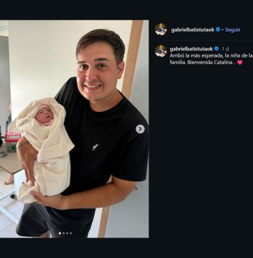 Gabriel Batistuta festejó la llegada de su segunda nieta a los 57 años: las fotos y su emotivo mensaje