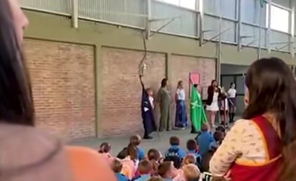 Piden investigar un presunto caso de adoctrinamiento tras dichos sobre Trump en un colegio de Pilar