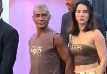 Polémica por las imágenes de Romario junto a su misteriosa novia en el carnaval