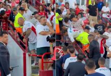 Prohibieron el ingreso a las canchas a tres hinchas de Huracán por las agresiones a los jugadores de San Lorenzo