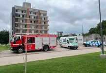 Un empleado cayó desde un sexto piso mientras trabajaba en Córdoba: está internado en grave estado