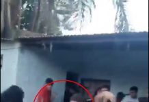 Video: en medio de una fiesta, sacó un arma y le disparó a una joven que estaba en el piso