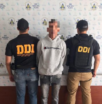 Video: entraron a robar armados a un local de tecnología, quedaron grabados y fueron detenidos