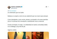 A un año de la tragedia de Bahía Blanca: día de duelo, una misa en la catedral local y el mensaje del intendente